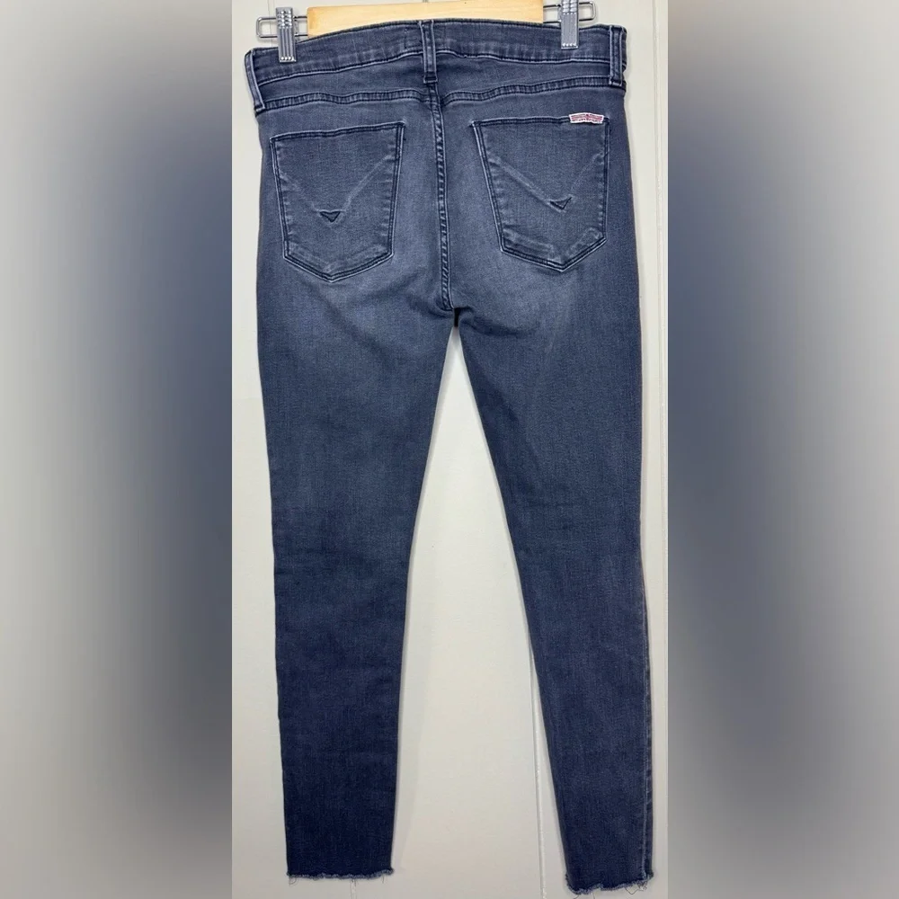 Hudson Krista Super Skinny Faded Black Stretch Jeans Size 27/4